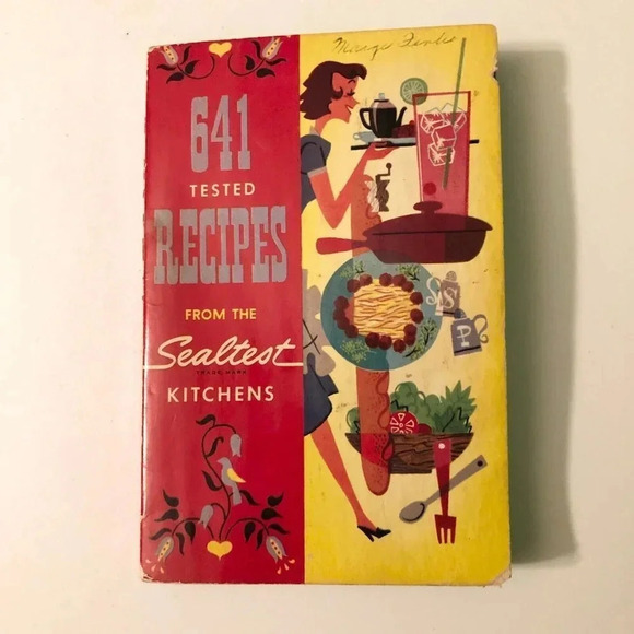Vintage 641 Tested Recipes  From The Sealtest Kitchens Paperback 1954 - Picture 15 of 16
